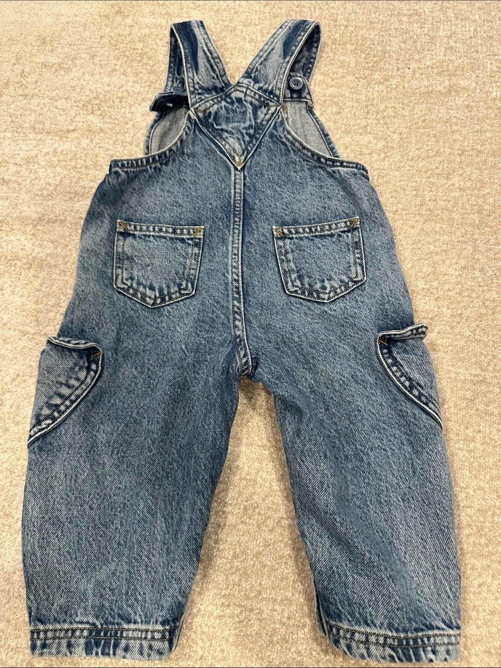 GAP Denim Blue Kids Overalls